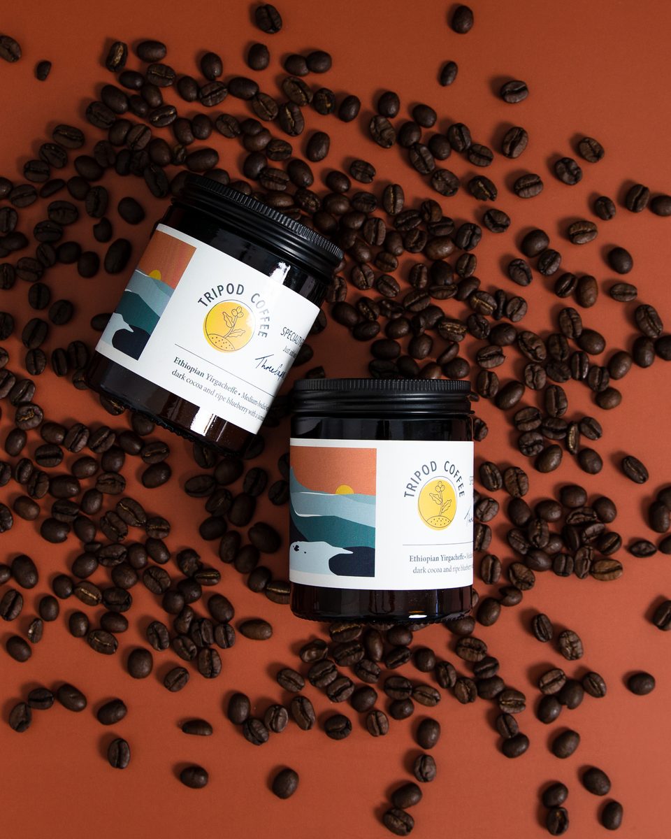 Tripod Coffee Instagram feed post 2